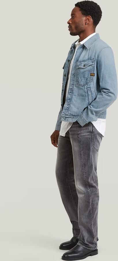 G-Star RAW A-Line Slim Denim Jack Anders Heren - Foto 6