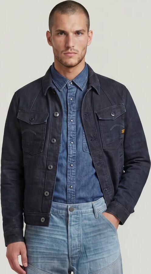 G-Star RAW A-Line Slim Jack Donkerblauw Heren - Foto 5