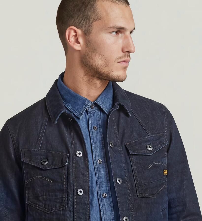 G-Star RAW A-Line Slim Jack Donkerblauw Heren - Foto 4