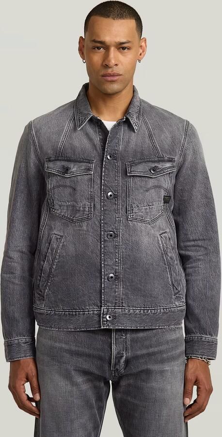 G-Star RAW A-Line Slim Jack Grijs Heren - Foto 7