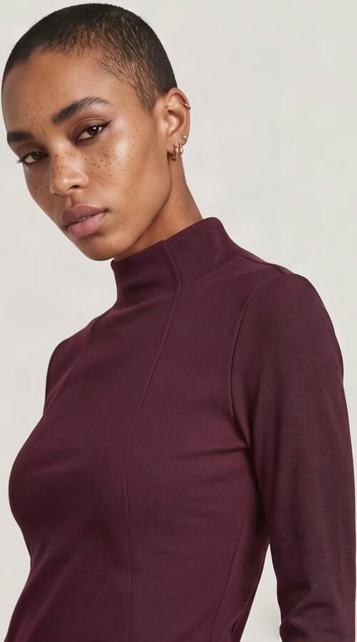 G-Star Raw Shirt met lange mouwen en opstaande kraag - Foto 5