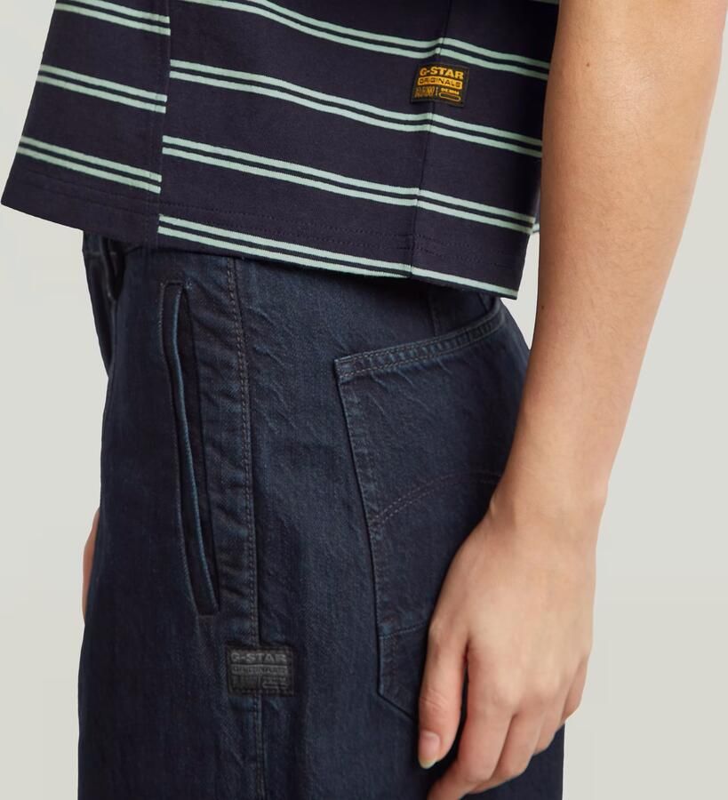 G-Star RAW A Line Stripe Boxy T-Shirt Meerkleurig Dames - Foto 3