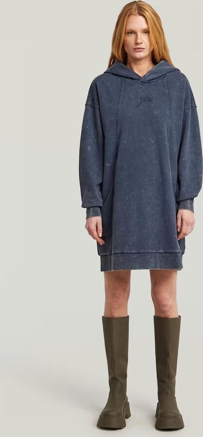 G-Star RAW A Line Sweaterjurk Donkerblauw Dames - Foto 7