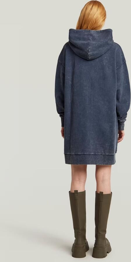 G-Star RAW A Line Sweaterjurk Donkerblauw Dames - Foto 4