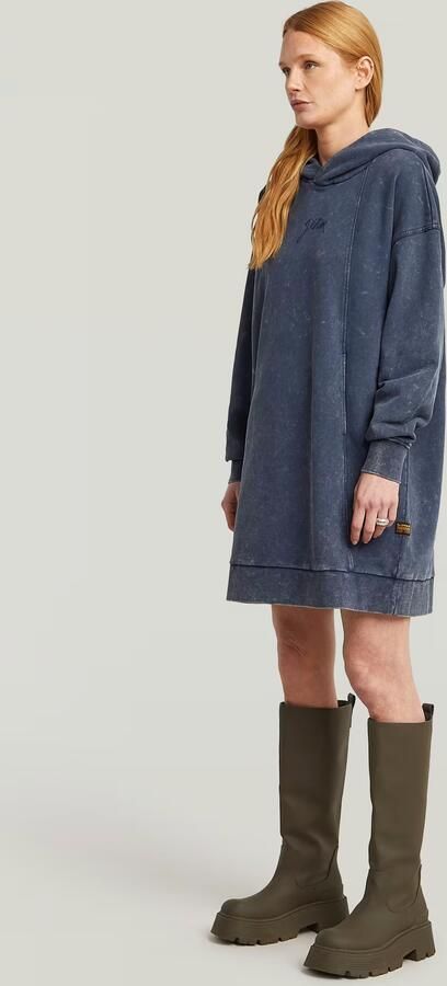 G-Star RAW A Line Sweaterjurk Donkerblauw Dames - Foto 5
