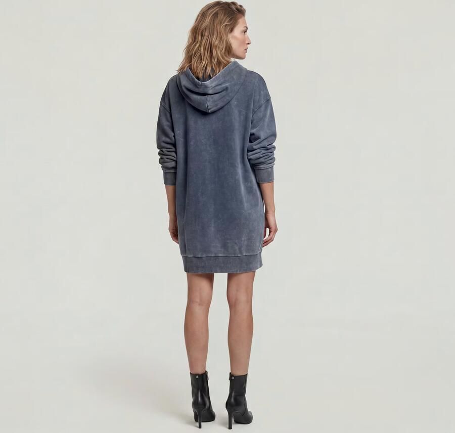 G-Star RAW A Line Sweaterjurk Donkerblauw Dames - Foto 3