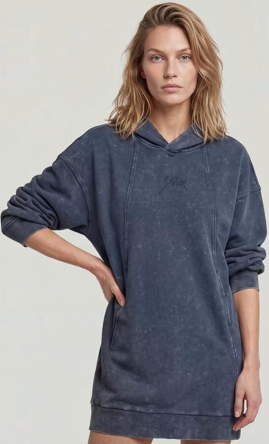 G-Star RAW A Line Sweaterjurk Donkerblauw Dames - Foto 5