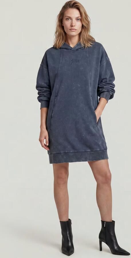 G-Star RAW A Line Sweaterjurk Donkerblauw Dames - Foto 6