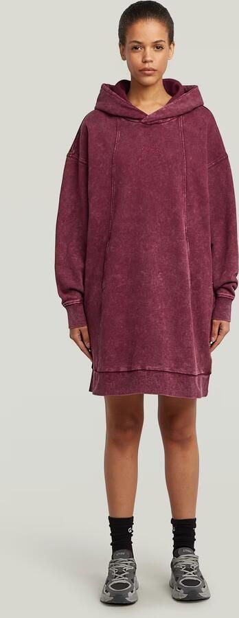 G-Star RAW A Line Sweaterjurk Rood Dames - Foto 7