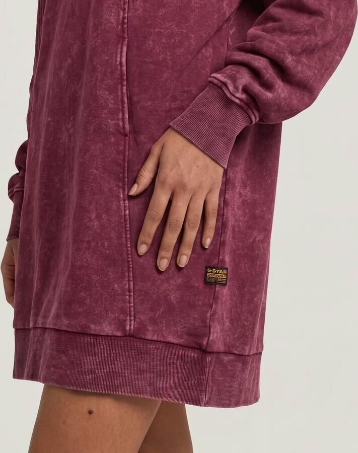 G-Star RAW A Line Sweaterjurk Rood Dames - Foto 4