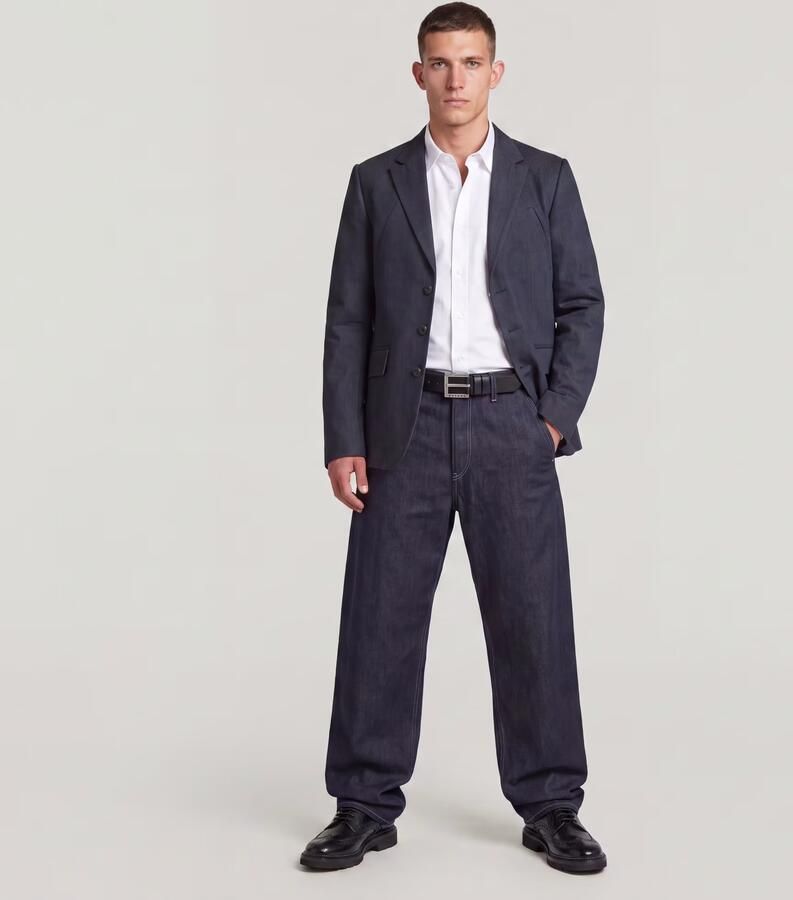 G-Star RAW A-Line Tailored Blazer Donkerblauw Heren - Foto 3