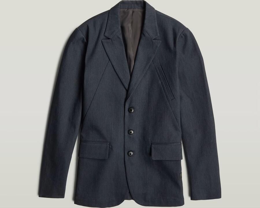 G-Star RAW A-Line Tailored Blazer Donkerblauw Heren - Foto 4