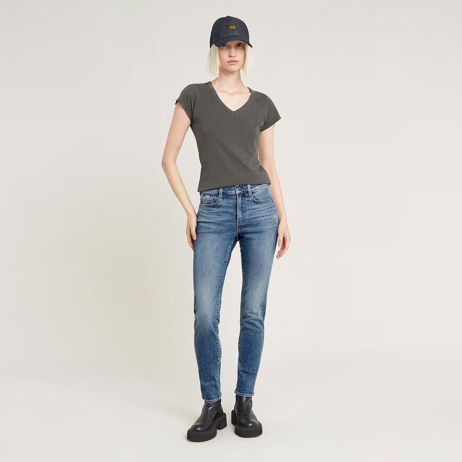 G-Star RAW Ace 2.0 Slim Straight Jeans Lichtblauw Dames - Foto 2