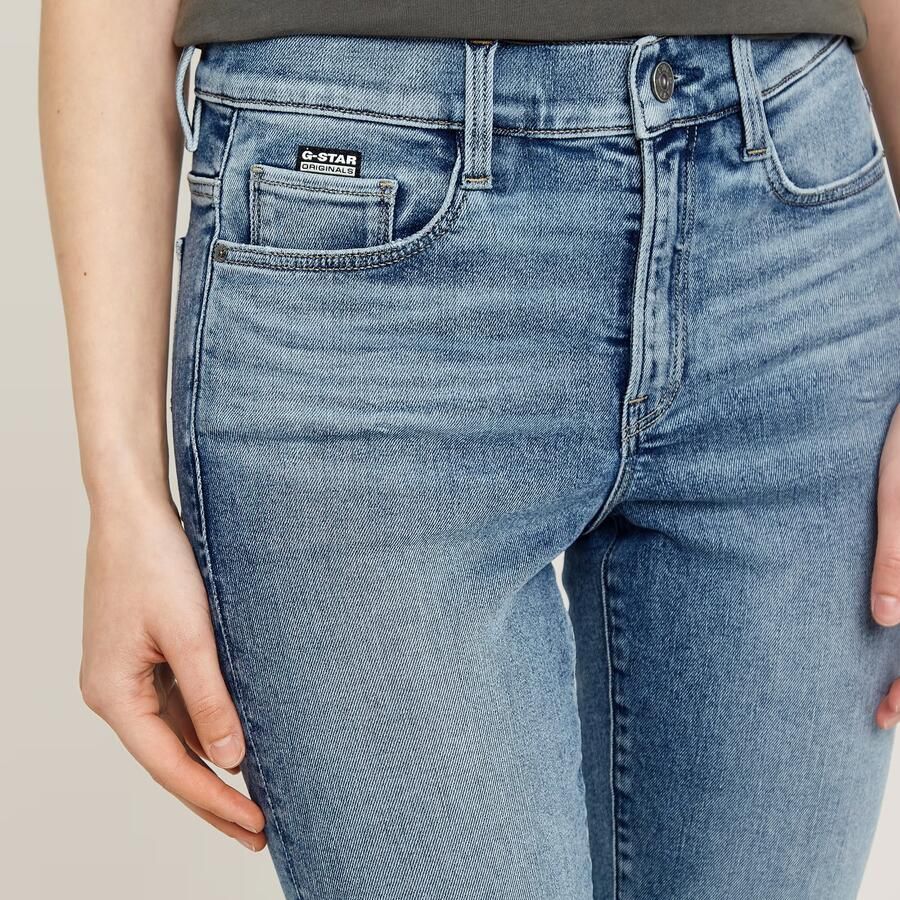 G-Star RAW Ace 2.0 Slim Straight Jeans Lichtblauw Dames - Foto 3