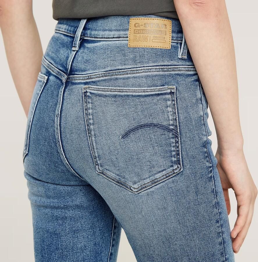 G-Star RAW Ace 2.0 Slim Straight Jeans Lichtblauw Dames - Foto 5