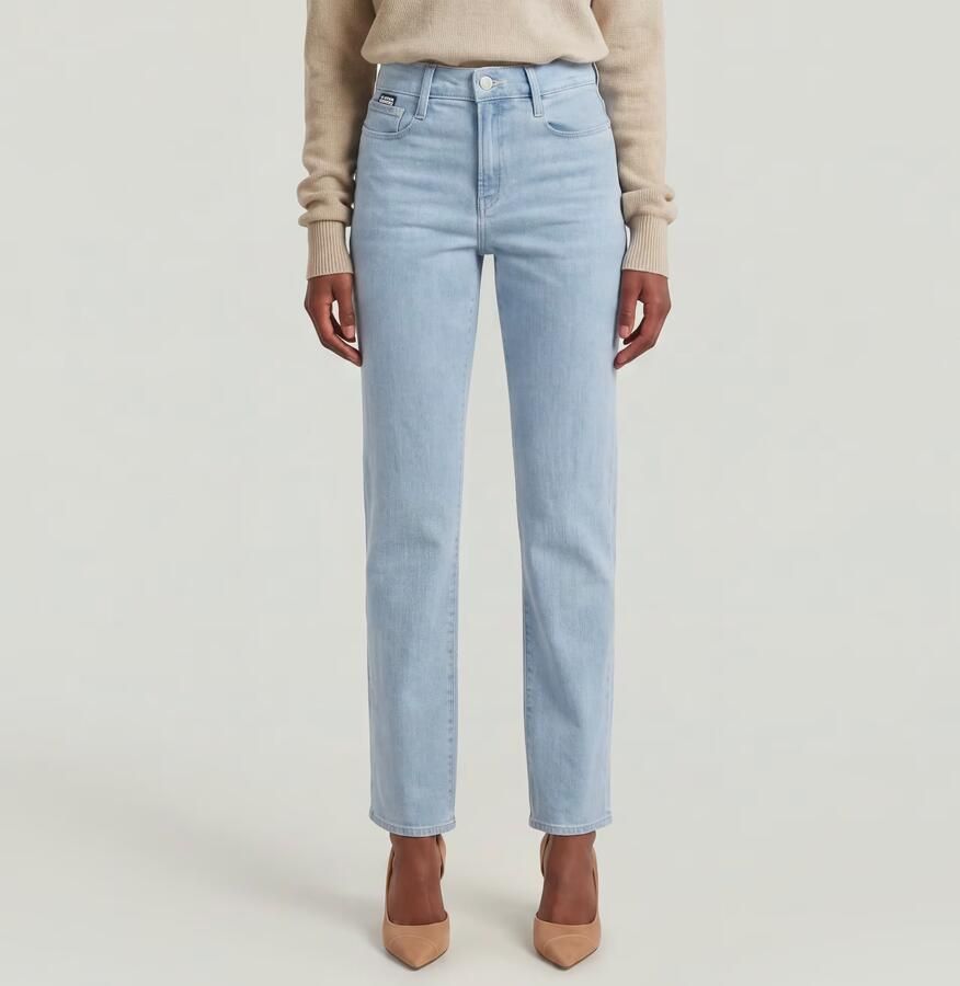 G-Star RAW Ace 2.0 Slim Straight Jeans Lichtblauw Dames - Foto 3