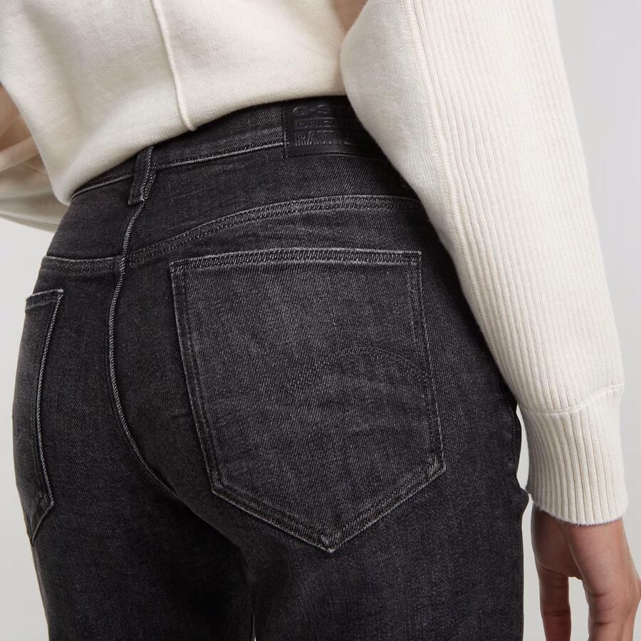 G-Star RAW Ace 2.0 Slim Straight Jeans Zwart Dames - Foto 3