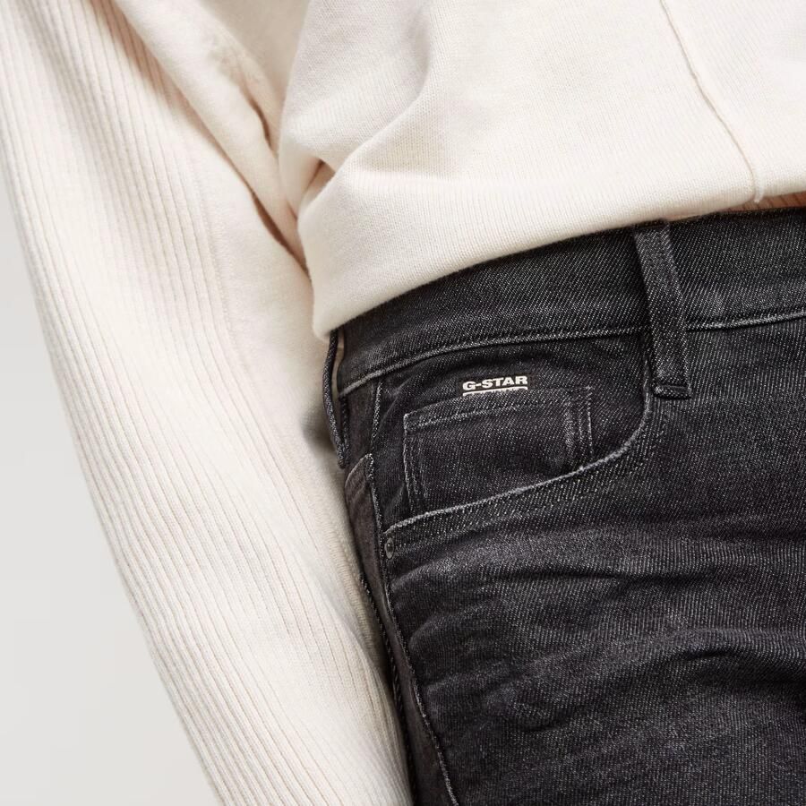 G-Star RAW Ace 2.0 Slim Straight Jeans Zwart Dames - Foto 4