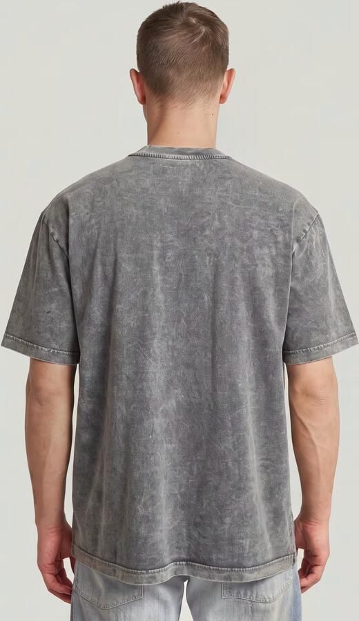 G-Star RAW Acid Washed T-Shirt Zwart Heren - Foto 5