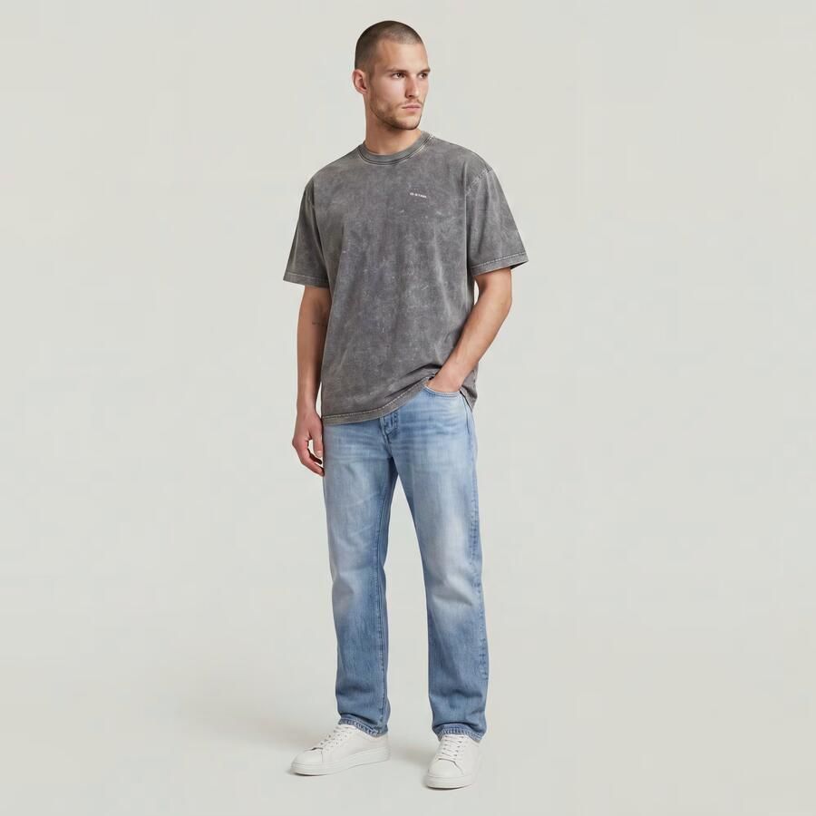G-Star RAW Acid Washed T-Shirt Zwart Heren - Foto 3