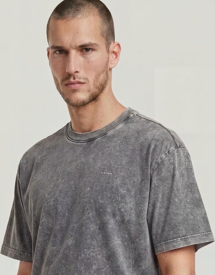 G-Star RAW Acid Washed T-Shirt Zwart Heren - Foto 4