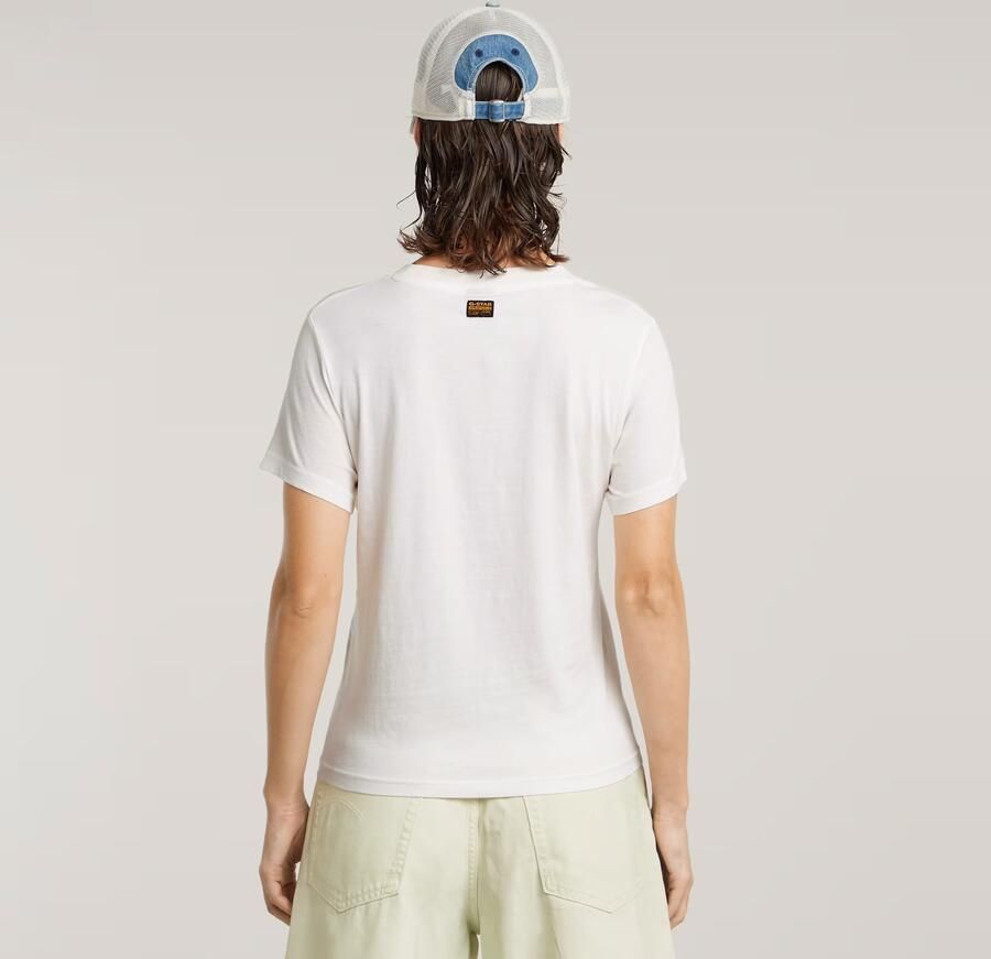 G-Star RAW Adjustable Slim Top Wit Dames - Foto 5