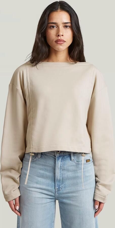 G-Star RAW Adjustable Strings Sweater Wit Dames
