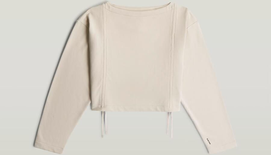 G-Star RAW Adjustable Strings Sweater Wit Dames - Foto 4