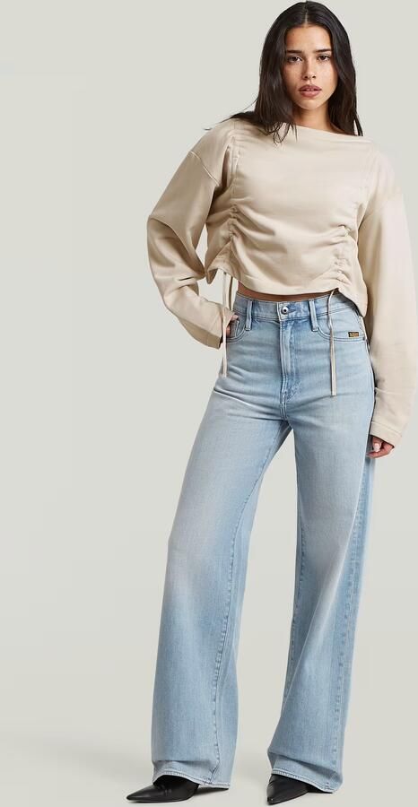 G-Star RAW Adjustable Strings Sweater Wit Dames - Foto 5