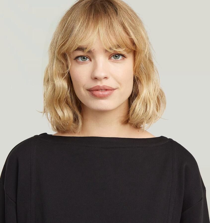 G-Star RAW Adjustable Strings Sweater Zwart Dames - Foto 3