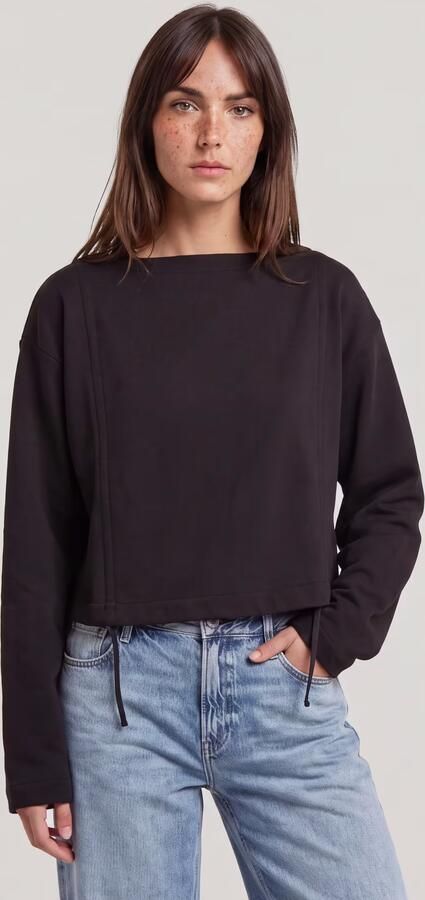 G-Star RAW Adjustable Strings Sweater Zwart Dames - Foto 5