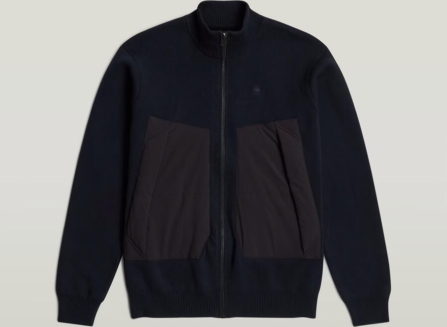 G-Star RAW Alfresco Gebreide Trui Donkerblauw Heren - Foto 6