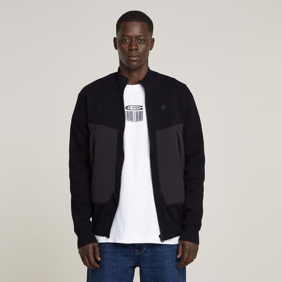 G-Star RAW Alfresco Gebreide Trui Zwart Heren - Foto 7