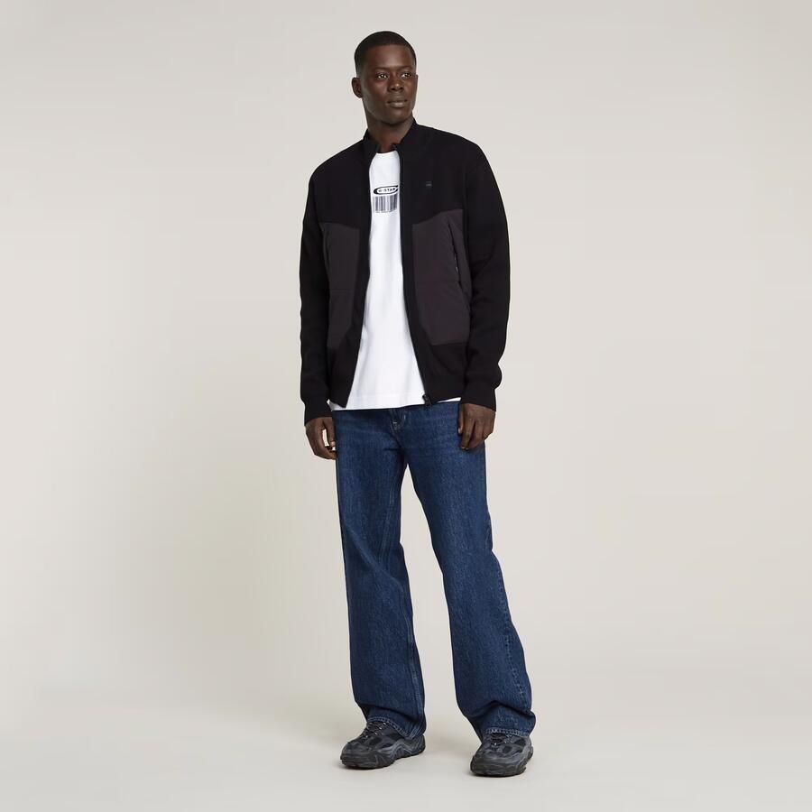 G-Star RAW Alfresco Gebreide Trui Zwart Heren - Foto 2