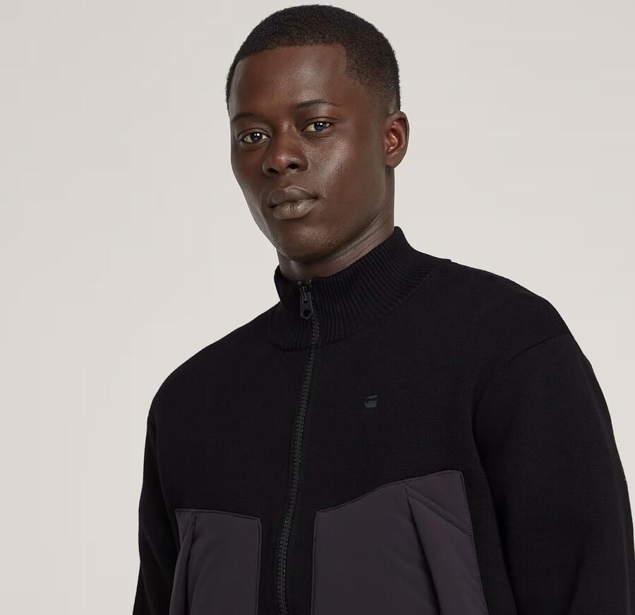 G-Star RAW Alfresco Gebreide Trui Zwart Heren - Foto 5