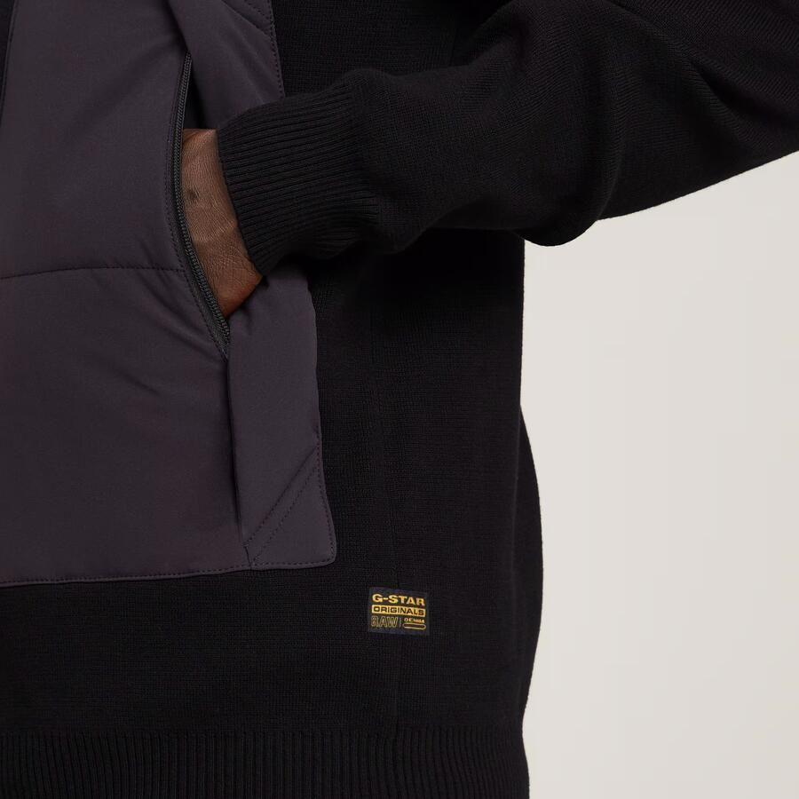 G-Star RAW Alfresco Gebreide Trui Zwart Heren - Foto 3