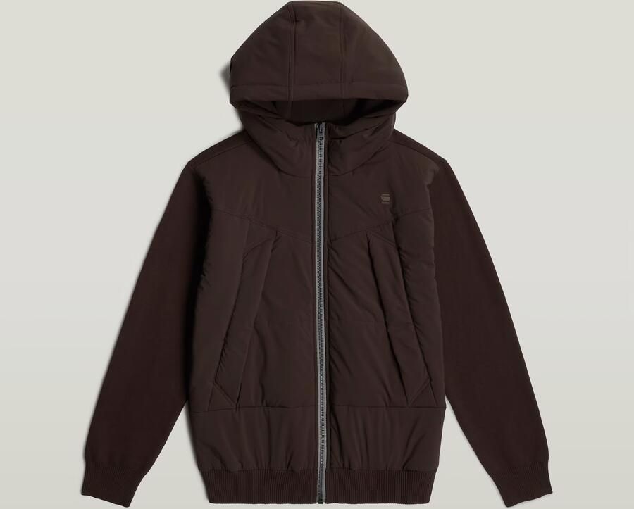 G-Star RAW Alfresco Hoodie Met Rits Bruin Heren - Foto 6