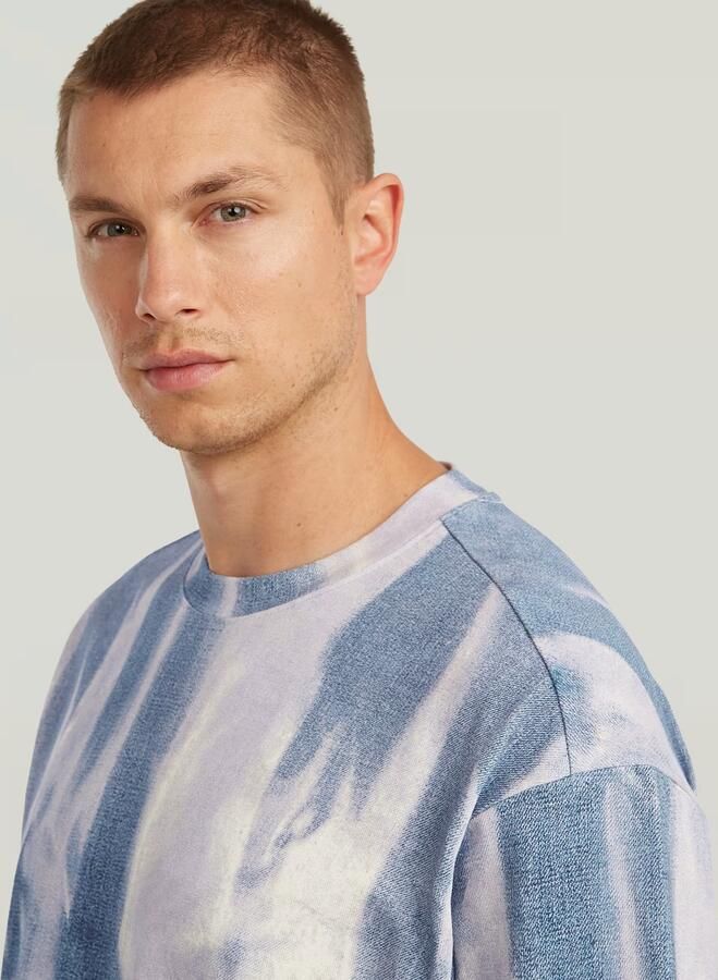 G-Star RAW Allover Print Loose T-Shirt Meerkleurig Heren - Foto 3