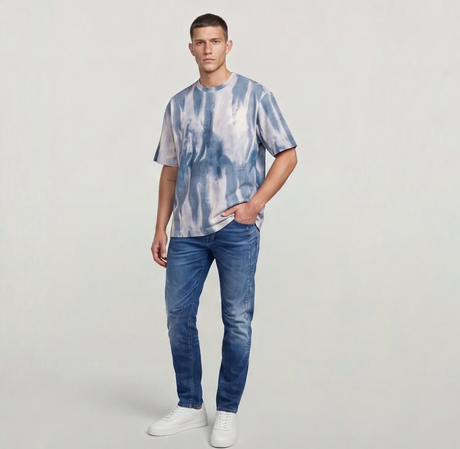G-Star RAW Allover Print Loose T-Shirt Meerkleurig Heren - Foto 4