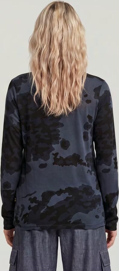 G-Star RAW Allover Print Slim T-Shirt Meerkleurig Dames - Foto 5