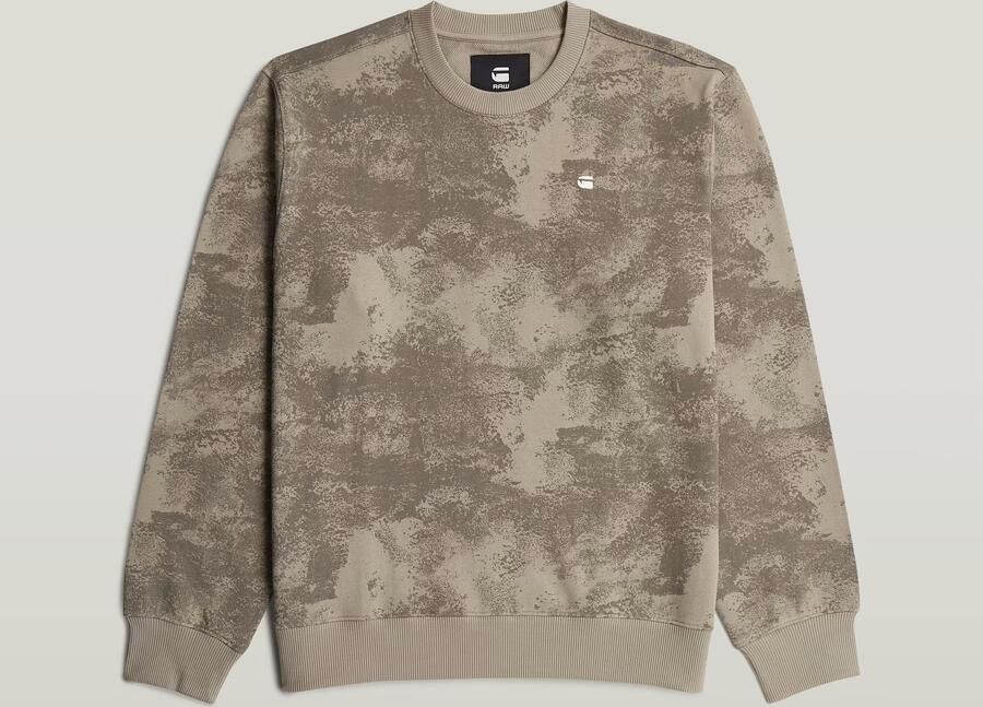 G-Star Raw Sweatshirt in All-over look met Ronde hals - Foto 6