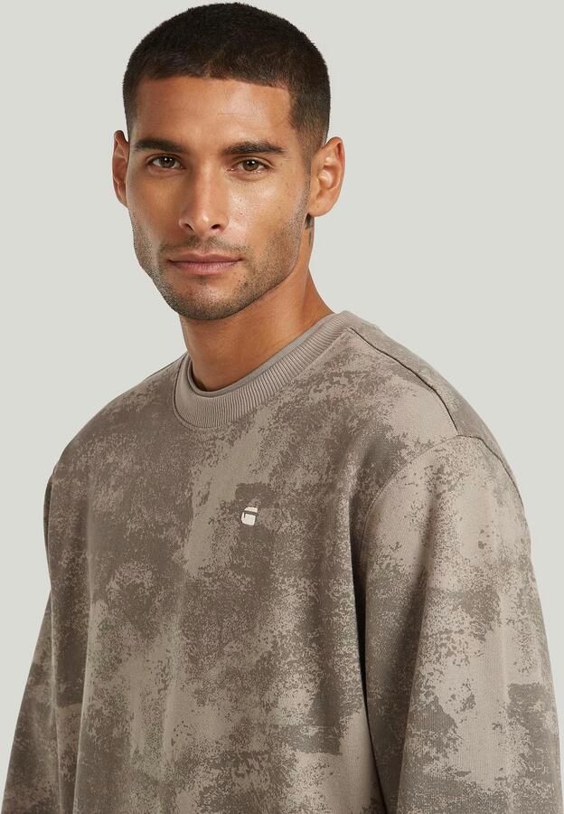 G-Star Raw Sweatshirt in All-over look met Ronde hals - Foto 7