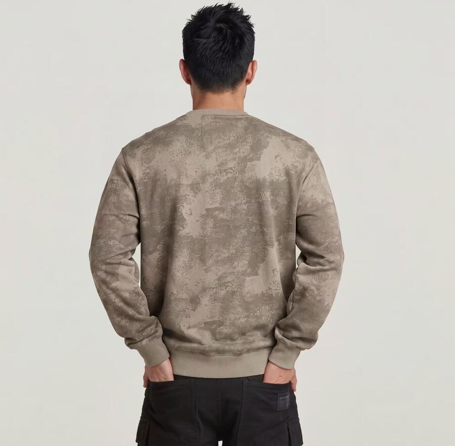 G-Star Raw Sweatshirt in All-over look met Ronde hals - Foto 3