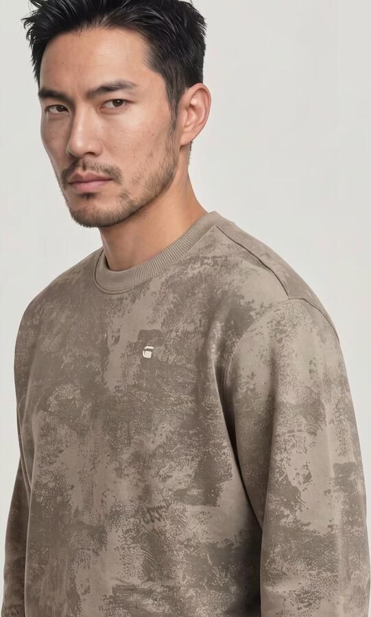 G-Star Raw Sweatshirt in All-over look met Ronde hals - Foto 9