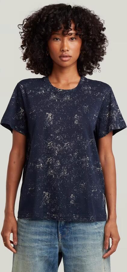 G-Star RAW Allover Print T-Shirt Meerkleurig Dames
