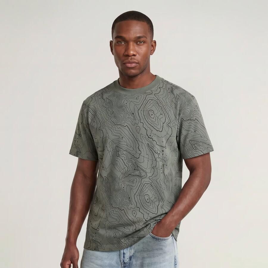 G-Star RAW Allover Print T-Shirt Meerkleurig Heren - Foto 3