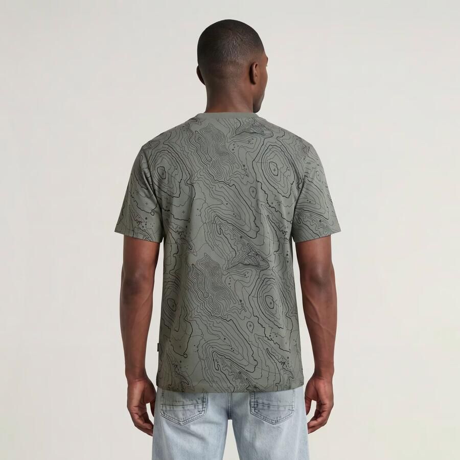 G-Star RAW Allover Print T-Shirt Meerkleurig Heren - Foto 4