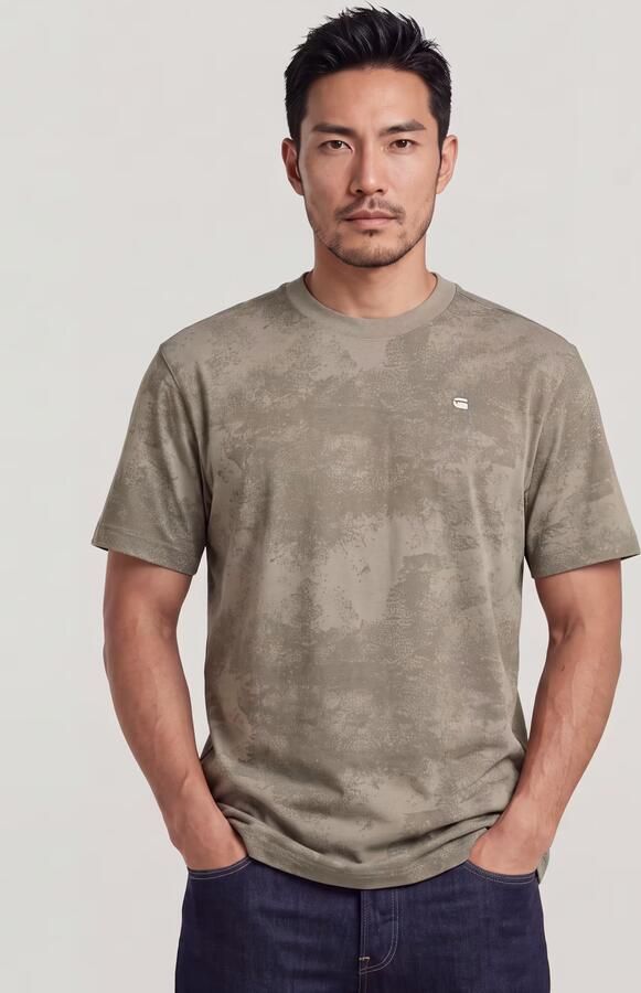 G-Star RAW Allover Print T-Shirt Meerkleurig Heren - Foto 6
