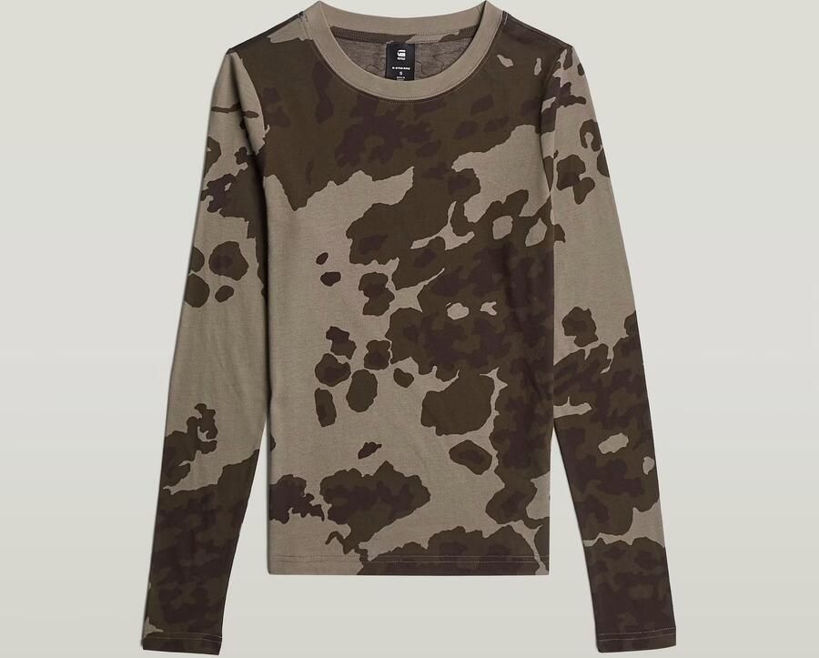 G-Star Raw Shirt met lange mouwen met geribde ronde hals - Foto 5