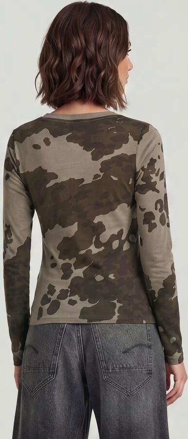 G-Star Raw Shirt met lange mouwen met geribde ronde hals - Foto 14